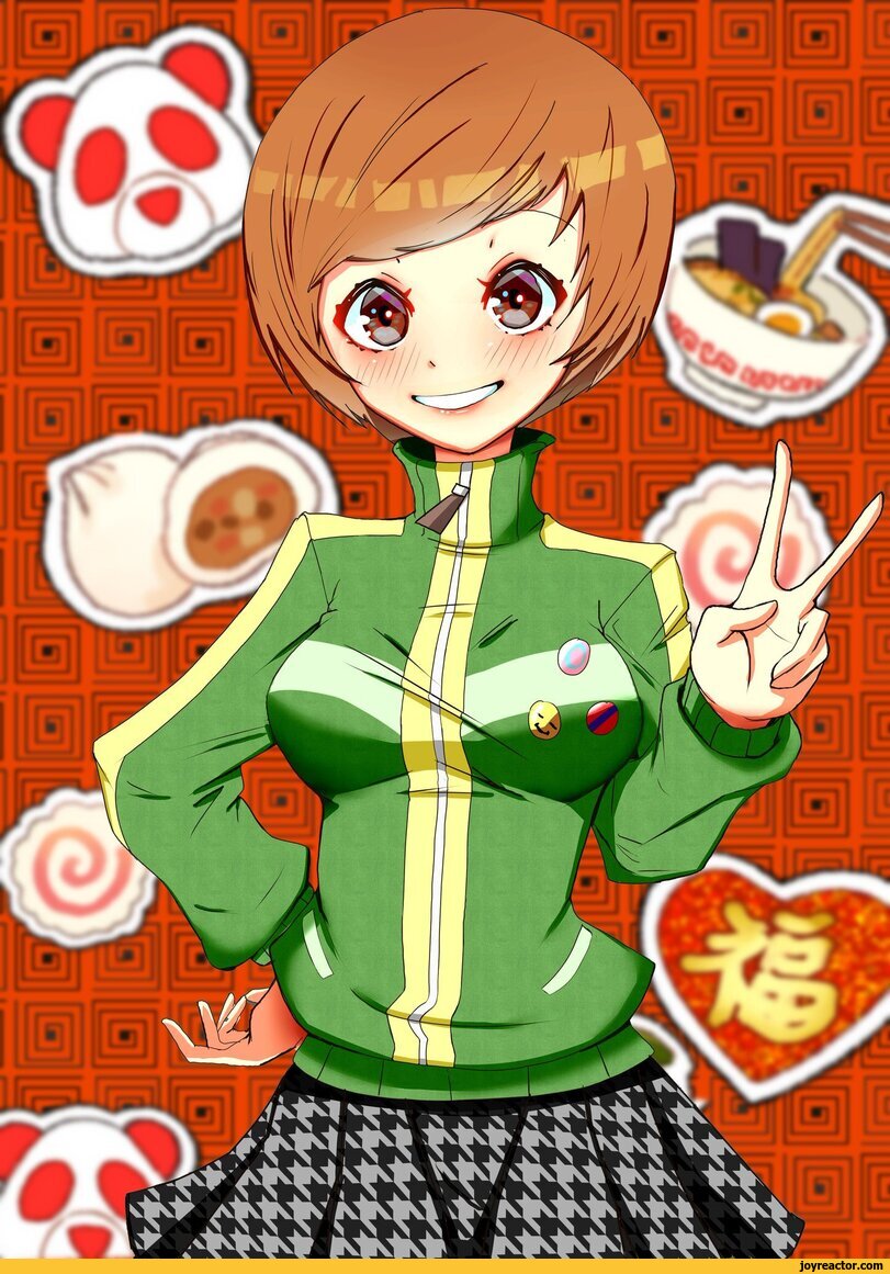 ,Chie Satonaka,persona 4,Persona,Shin Megami Tensei,games,Game Art,takeminaieeru