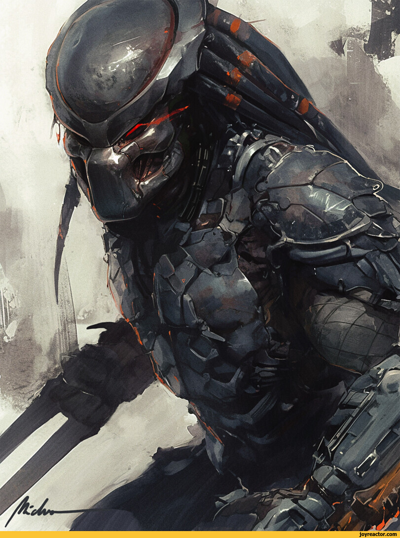 ﻿			> »• . ’ ^ v\rf *,Michael Michera,art,beautiful pictures,predator,AVP