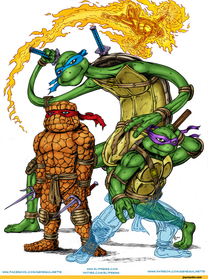 ﻿WWW.FACEBOOK.COM/3ENEGjUILMETTE
WWW.RLTFREee.COM
TWITTER.COM/RLTPREee
WWWW.PATREON.COM/3ENE3UILMETTE,Teenage Mutant Ninja Turtles,fandoms,fantastic four,Marvel,mashups,Gene Guilmette