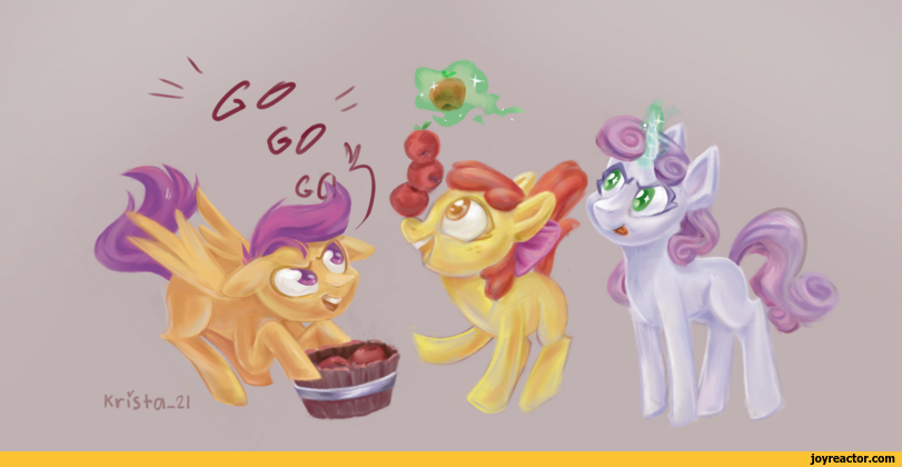 ,my little pony,fandoms,Krista-21,mlp art,Scootaloo,CMC,mlp minor,Apple Bloom,Sweetie Belle,artist