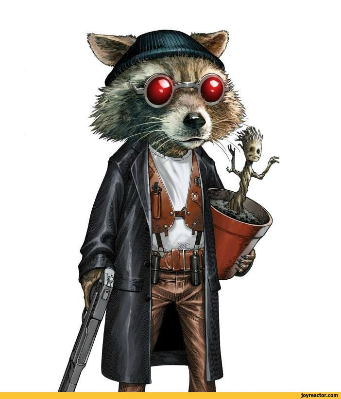 ,racoon,rocket,Guardians of The Galaxy,Marvel,fandoms,leon,movies,Groot,sandbox,Marvel Cinematic Universe